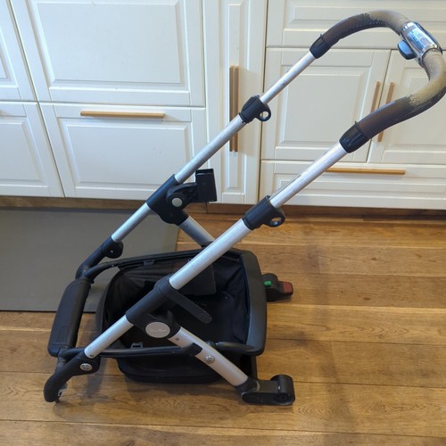 Silver cross wave frame - silver,