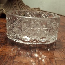 Antique Oval Hob Nail Cut