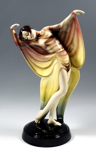 Goldscheider figure vienna - goldscheider,