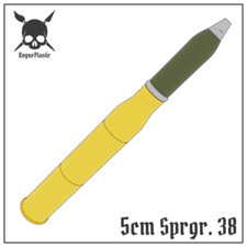 5cm Sprenggranate 38 Pak38
