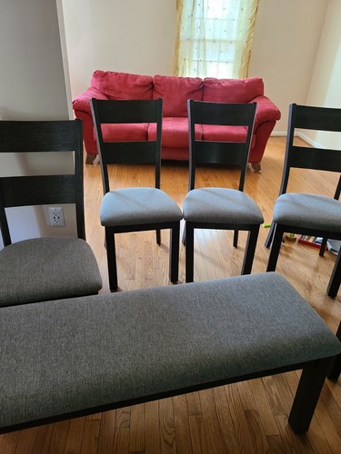 Dining table set for - dining, 6