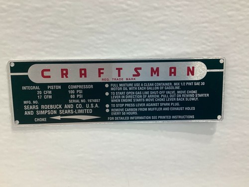 Vintage craftsman power - craftsman,