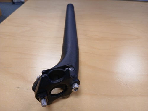 Carbon offset 20mm seatpost - carbon,