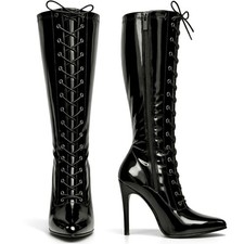 Women boots Knee high Stiletto