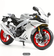 MAKEDA 1:12 Aprilia RSV4 RR1000 Diecast Motorcycle Model Bike Toy UK Stock