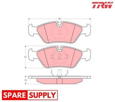 BRAKE PAD SET, DISC BRAKE FOR