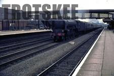 35mm Slide BR British Railway Steam Loco 60146 Class A1 Welwyn Garden City 1962