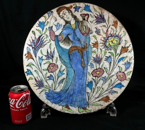 Huge antique islamic iznik - huge,