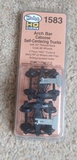 Kadee HO Scale 1583 Arch Bar Caboose Self-centering Trucks Code 88 Wheels