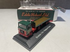 Atlas 1/76 Scale Eddie Stobart - Scania 110 Flatbed - Boxed