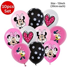 10pcs 12" Mickey Minnie Mouse