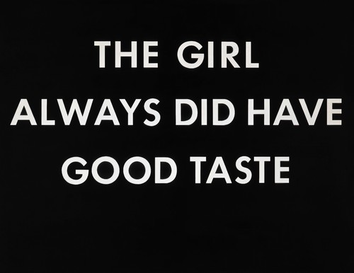 Ruscha the girl - ed, always