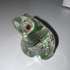 Glass frog ornaments with - glass,
