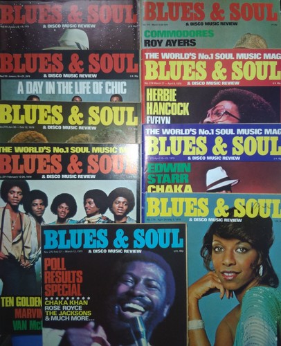 Blues soul magazines - 26,