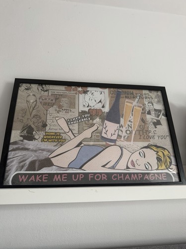 Art deco style - art, framed