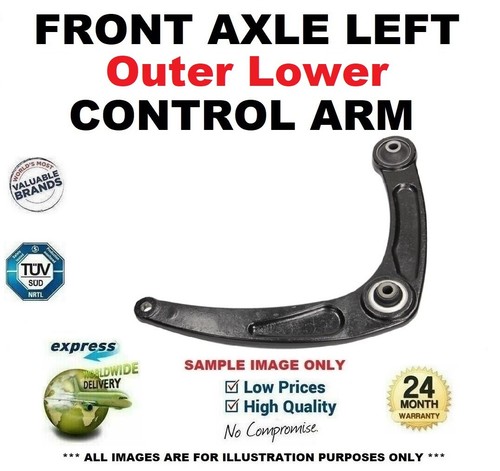 Front axle left outer - axle,
