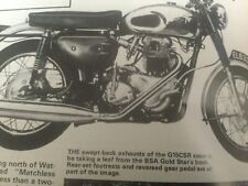 MATCHLESS G15 CSR MOTORCYCLE ARTICLE