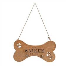 Personalised Wooden Dog Lead