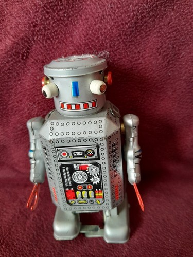 Vintage small clockwork - , tin