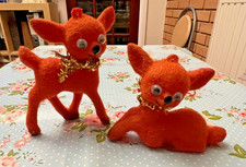 Vintage Retro Christmas Deer