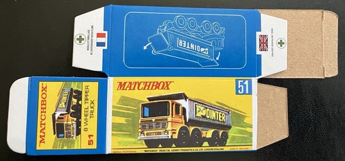 Matchbox wheel tipper - #51, 8-wheel