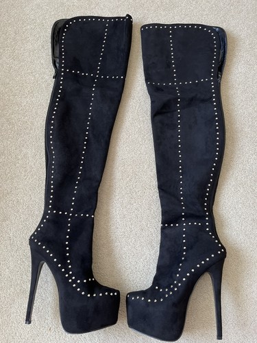 Thigh high boots 16cm - boots,