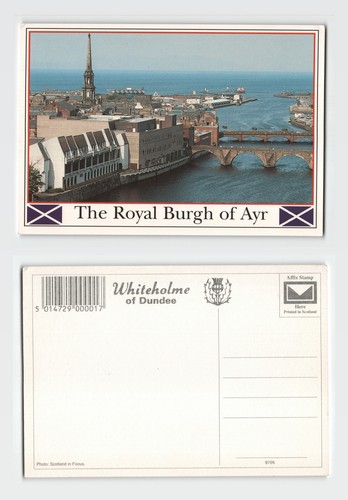 Postcard the royal burgh of - postcard,
