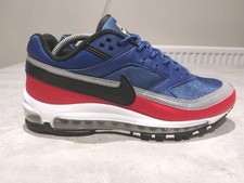 NIKE AIR MAX 97 BW deep blue red OG Size UK 9 USA tn 95 87 98 180 110 OLYMPICS