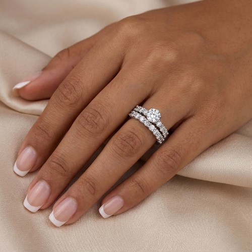 Engagement ring set - set, gold
