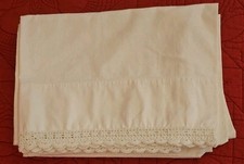 Vintage White Pillowcase Set