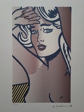 Roy Lichtenstein Signed -
