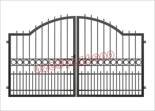 Bespoke gate double entrance - bespoke,