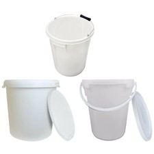 25L White Plasterers Bucket