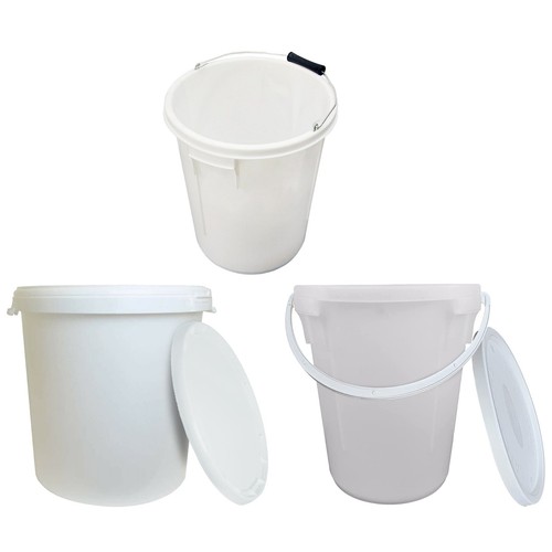 25l white plasterers bucket - 25l,