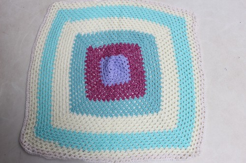 Vintage hand knitted crochet - hand,