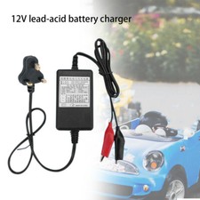 12V Volt Sealed Lead Acid Battery Charger For Motorbike Quad Bike Kids Toy Car