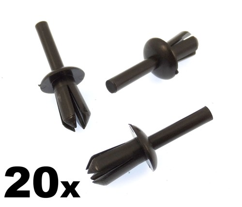 20x bmw 5mm plastic - 5mm, trim