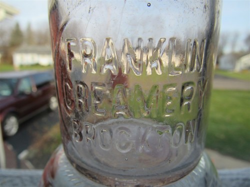 Trehp milk bottle - trehp, franklin