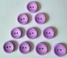 10 Purple Coloured Handmade