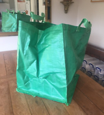 Garden Waste Bag 120L Grass Leaves Logs Firewood Refuse Sack