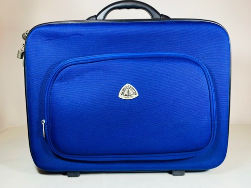 Vintage globe trotter blue - vintage, globe-trotter