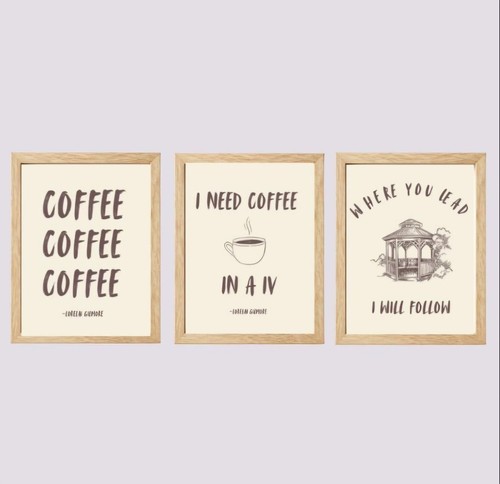 Gilmore girls wall - girls, a4