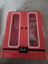 Barbie carry case wardrobe - barbie,