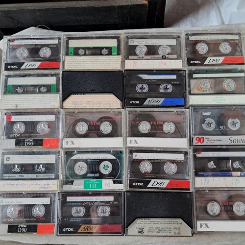 20x used audio cassette - audio, tapes