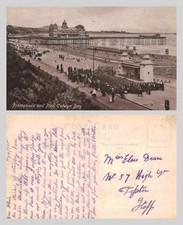 Vintage postcard promenade - -,