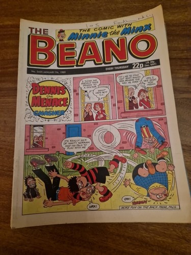 1989 vintage beano comics - vintage, 2425