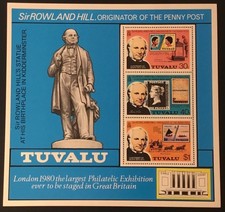 Tuvalu - miniature sheet MNH