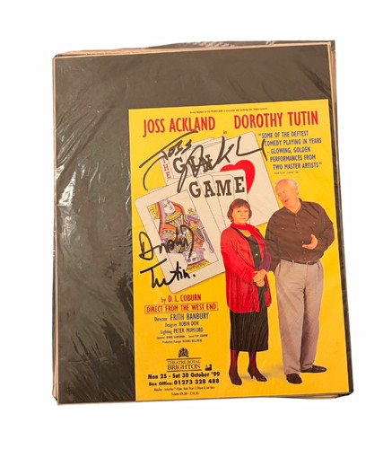 Joss ackland dorothy - joss, tutin