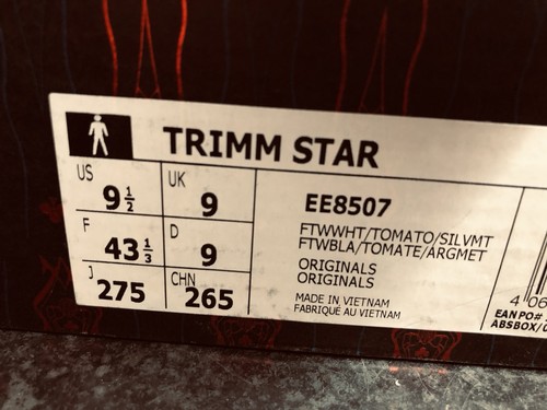 Size adidas trimm star - trimm,