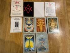RARE Aleister Crowley Thoth Tarot Deck (Ordo Templi Orientis) VGC